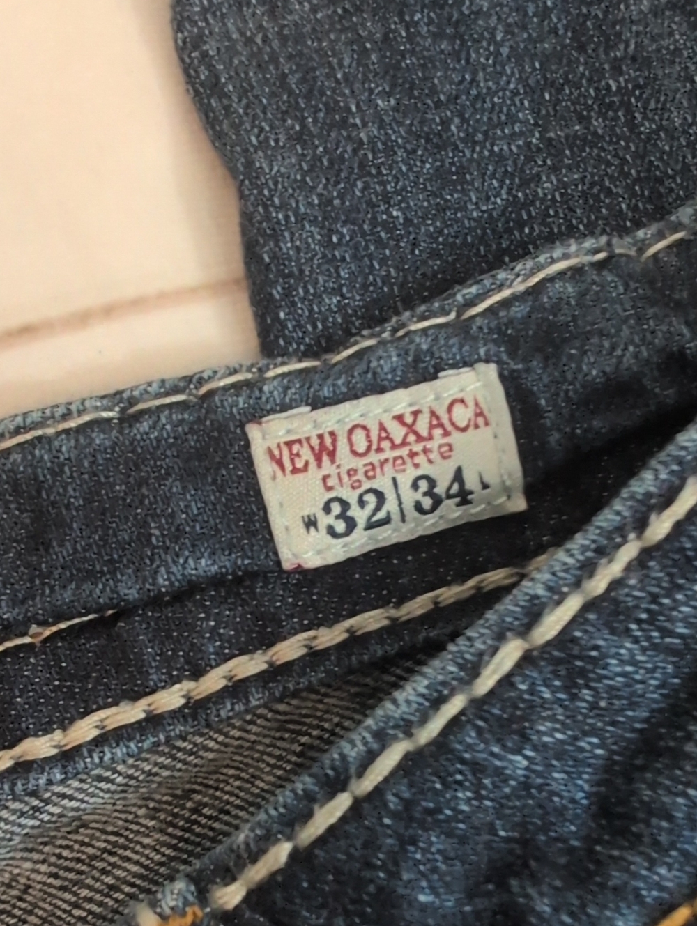 MEK Denim New Oaxaca Cigarette Jeans Women's 32x34 Y2K Western Embroidered - Picture 3 of 6